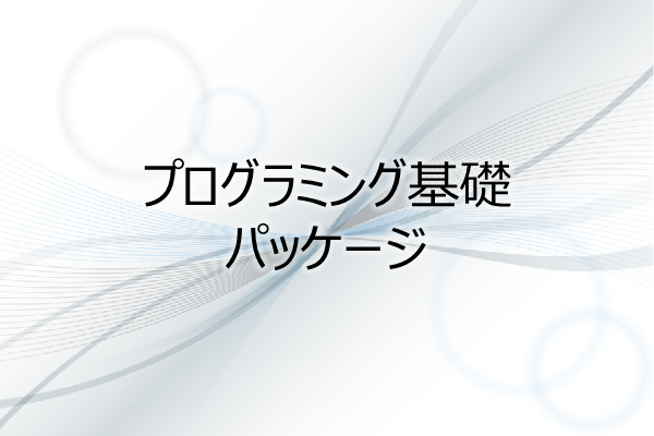 プログラミング基礎　パッケージ 3ヶ月利用パック