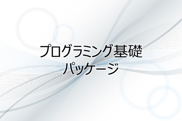 プログラミング基礎　パッケージ 3ヶ月利用パック